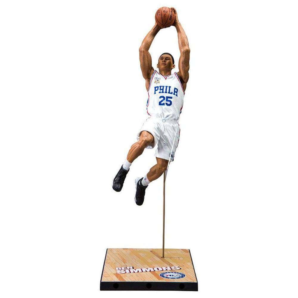 McFarlane Toys Figures Ben Simmons Philadelphia 76ers McFarlane NBA Series 30 7" Figure - White