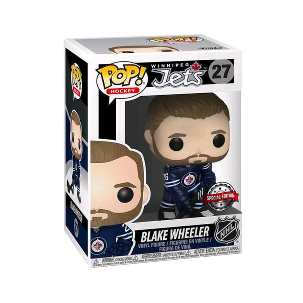 Funko Figures Blake Wheeler Winnipeg Jets Funko NHL Pop Vinyl Figure - Navy