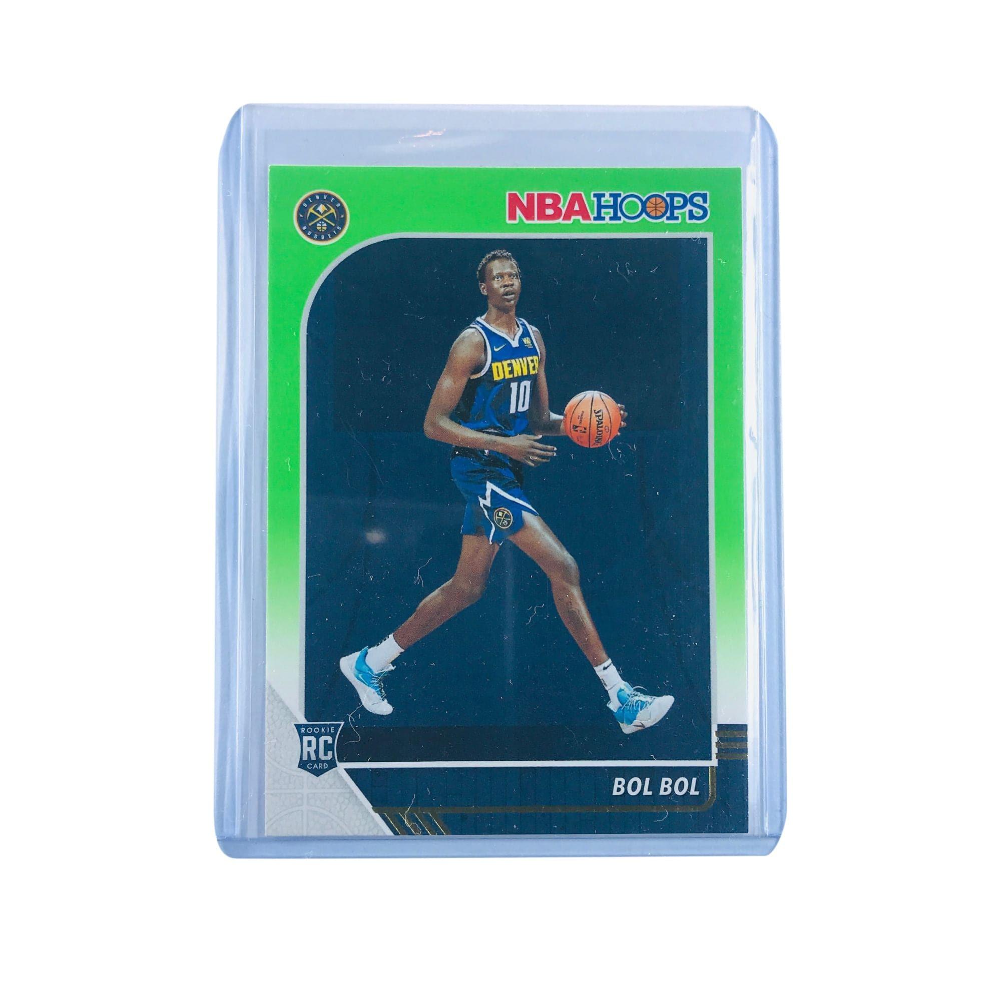 Panini Cards Bol Bol Denver Nuggets 19-20 Panini Hoops NBA Green Parallel Rookie Card