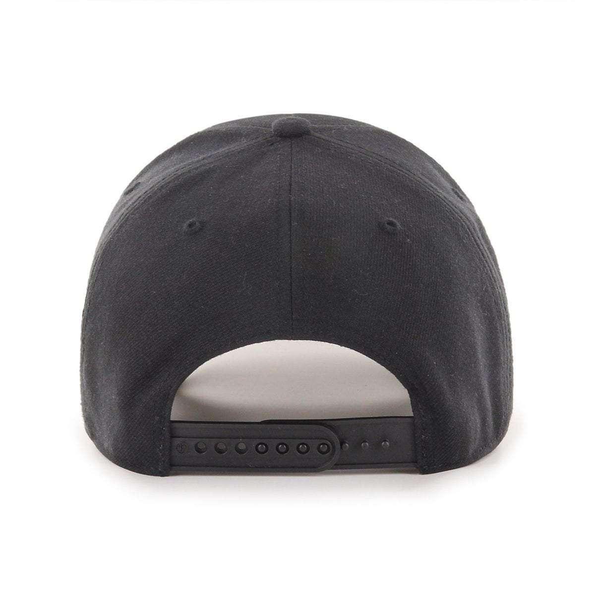47 Brand Caps Boston Bruins '47 NHL Black & White MVP DT Pinch Curve Snapback Hat
