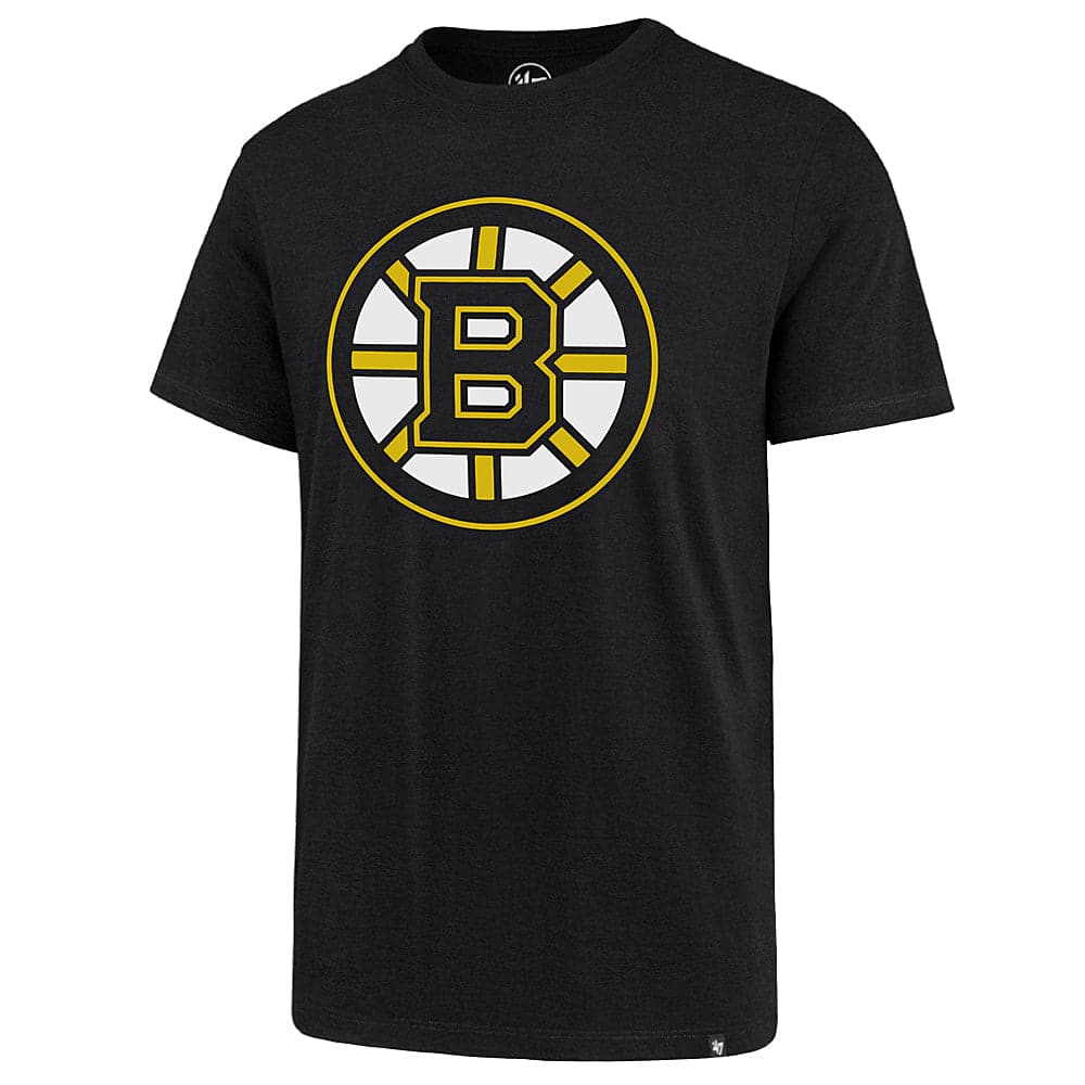 47 Brand T-Shirts Boston Bruins '47 NHL Imprint Echo T-Shirt - Black