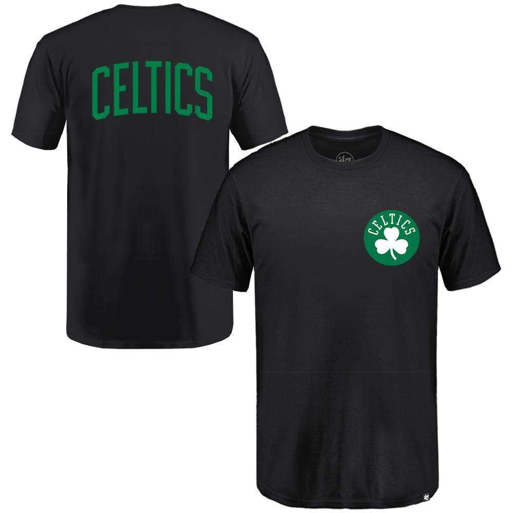 47 Brand T-Shirts Boston Celtics '47 NBA Backer T-Shirt - Black