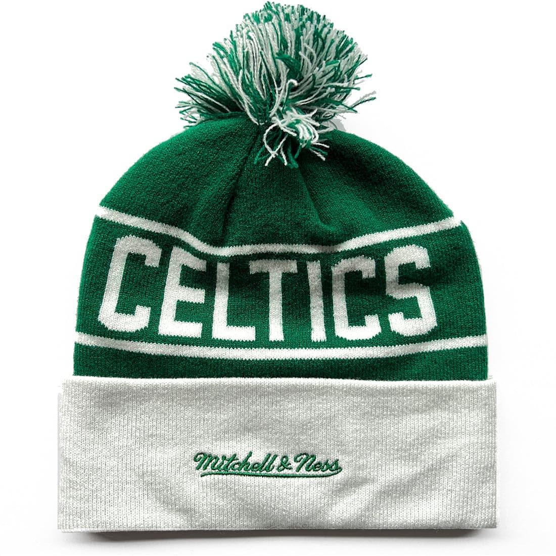 Mitchell And Ness Beanies Boston Celtics Mitchell & Ness NBA HWC Colour Knit Beanie - Green
