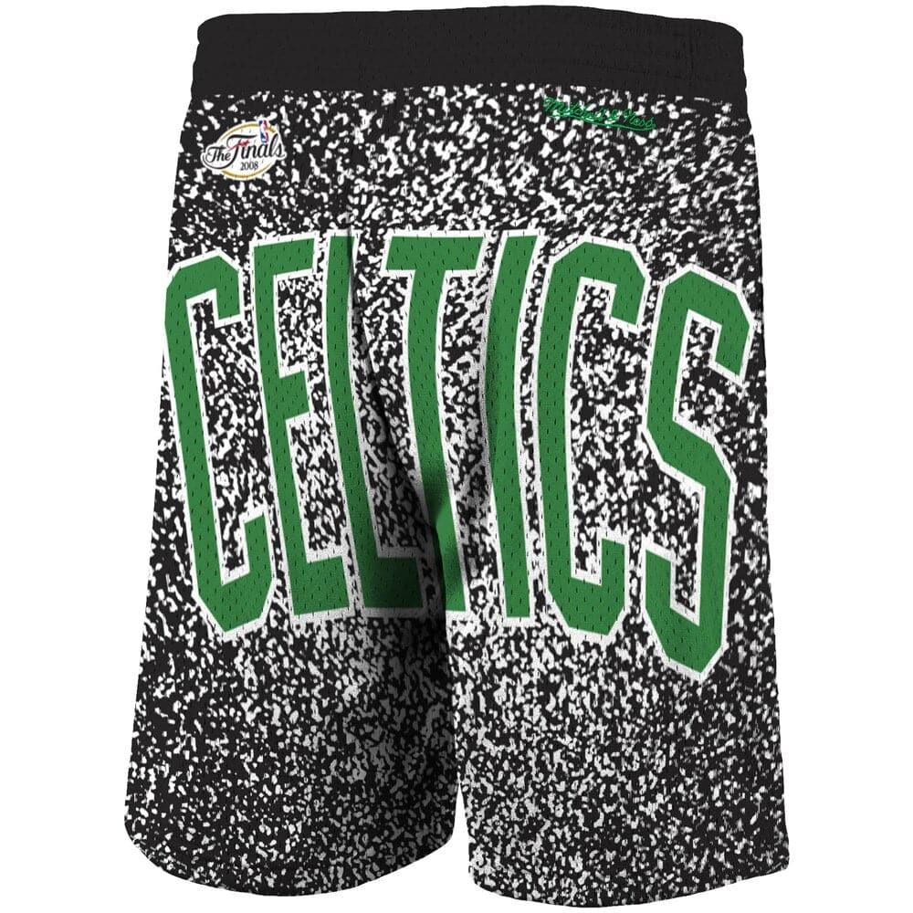 Mitchell And Ness Shorts Boston Celtics Mitchell & Ness NBA Jumbotron Subliminated Shorts