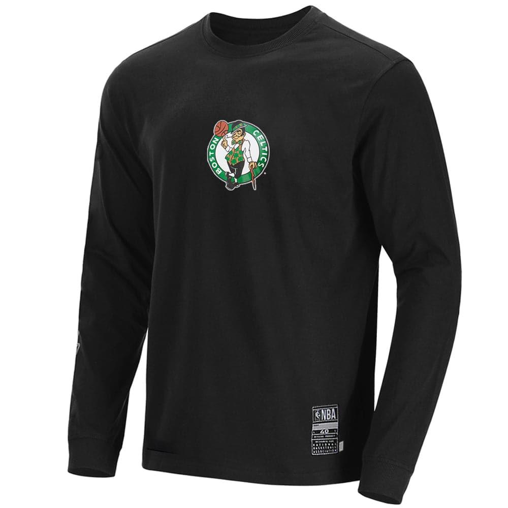 NBA Essentials T-Shirts Boston Celtics NBA Essentials Defence Long Sleeve T-Shirt - Black