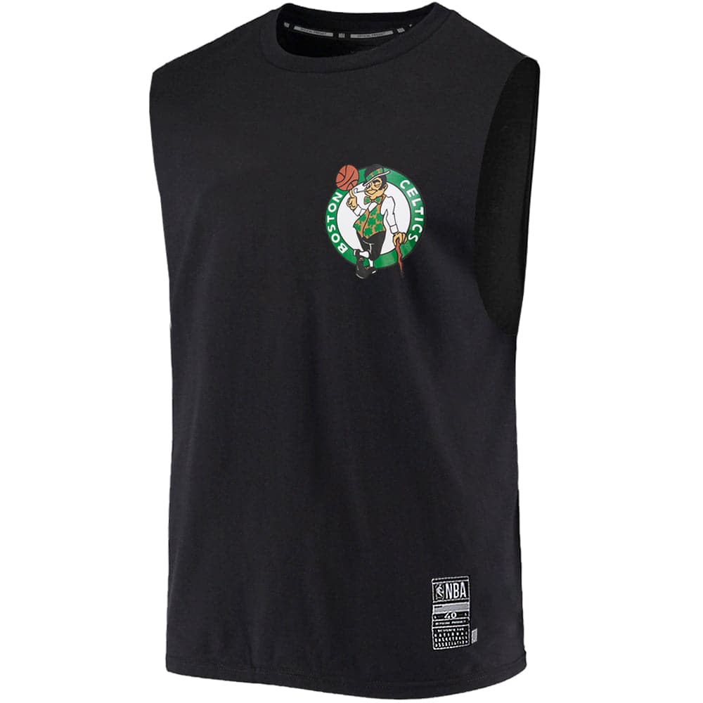 NBA Essentials T-Shirts Boston Celtics NBA Essentials Flip/Flip Muscle Tank - Black