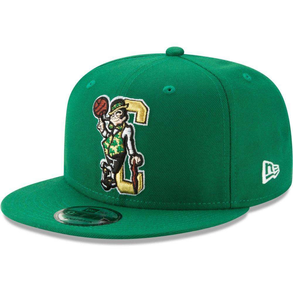 New Era Caps Boston Celtics New Era NBA 2019 Back Half 9FIFTY Snapback Hat – Green