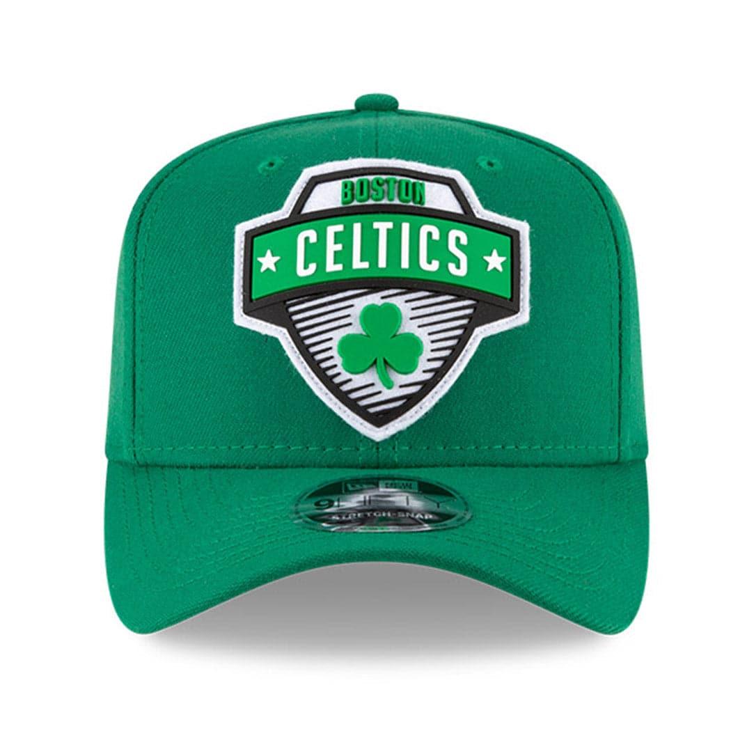 New Era Caps Boston Celtics New Era NBA 2020 Tip-Off 9FIFTY Stretch-Snap Curve Hat - Green