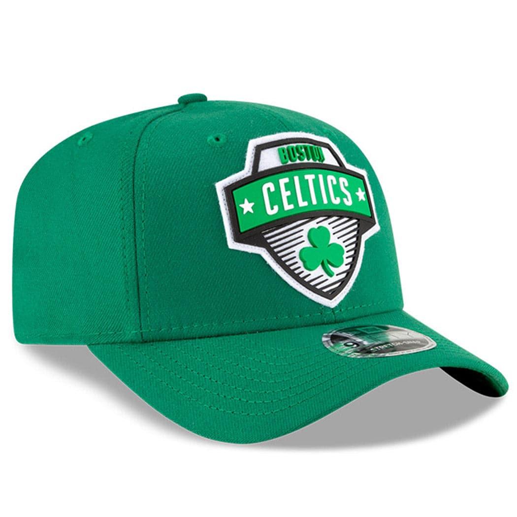 New Era Caps Boston Celtics New Era NBA 2020 Tip-Off 9FIFTY Stretch-Snap Curve Hat - Green