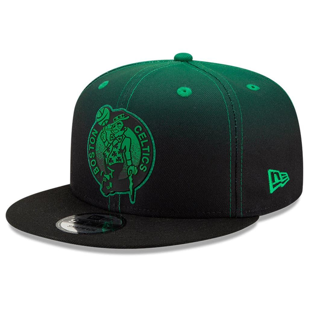 New Era Caps Boston Celtics New Era NBA 2021 Back Half 9FIFTY Snapback Hat - Green