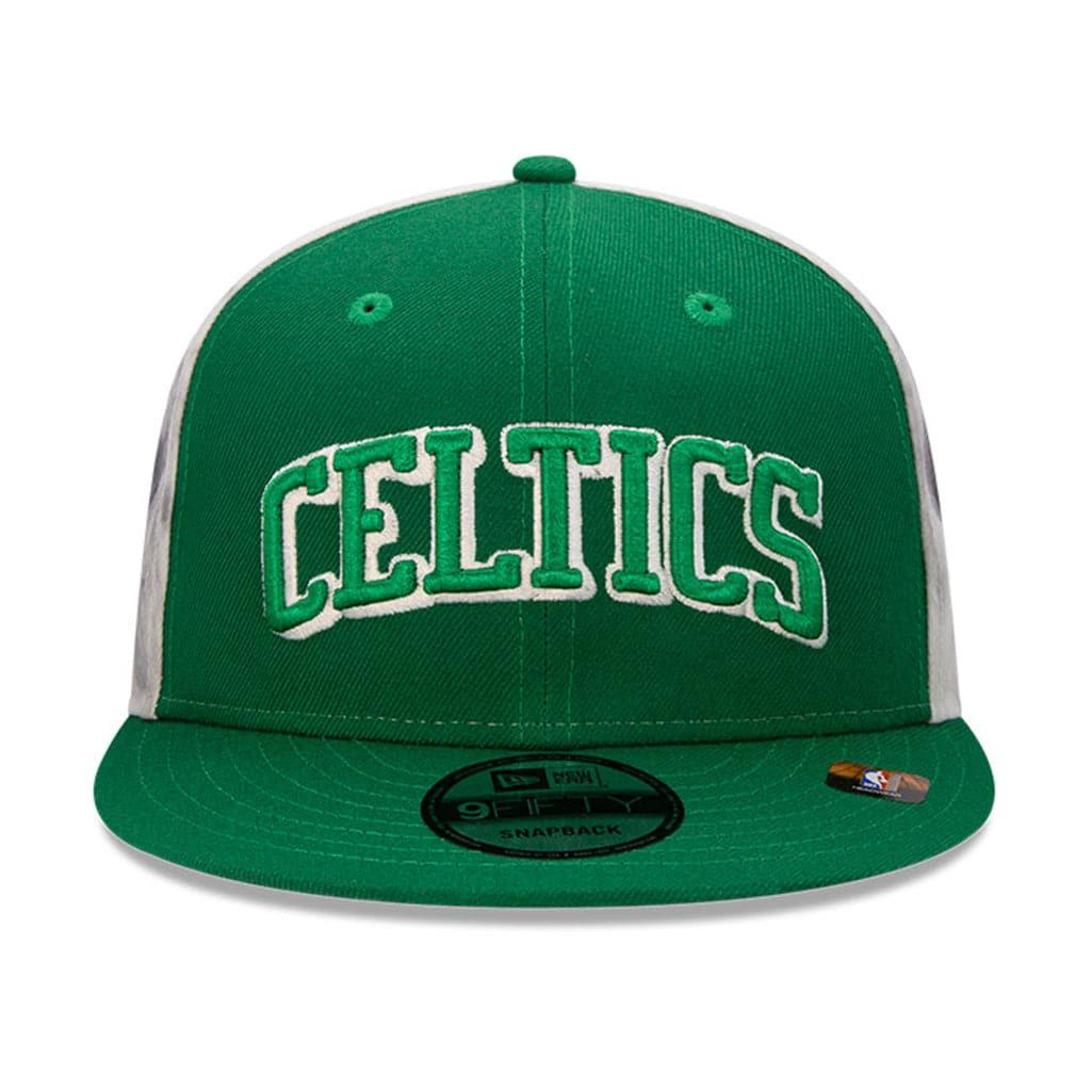 New Era Caps Boston Celtics New Era NBA 21-22 City Edition 9FIFTY Snapback Hat - Green