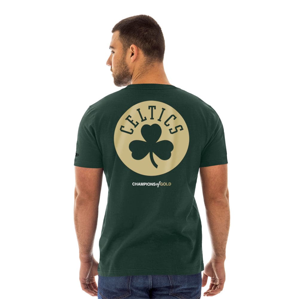 New Era T-Shirts Boston Celtics New Era NBA 22-23 City Edition T-Shirt - Green