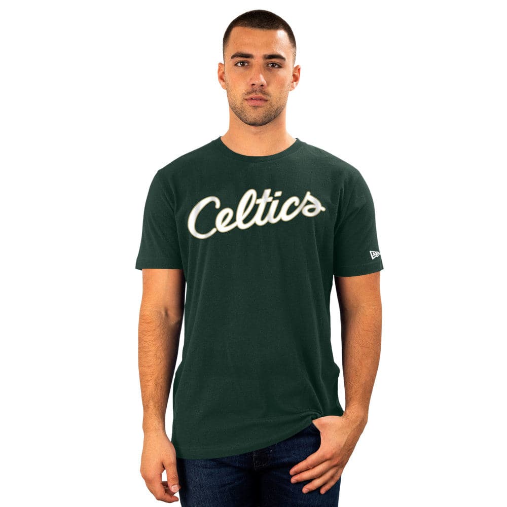 New Era T-Shirts Boston Celtics New Era NBA 22-23 City Edition T-Shirt - Green