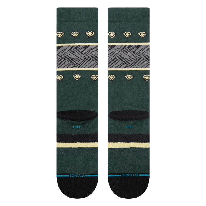 Stance Socks Large (9-12 US) Boston Celtics Stance NBA 22-23 City Edition Crew Socks - Green