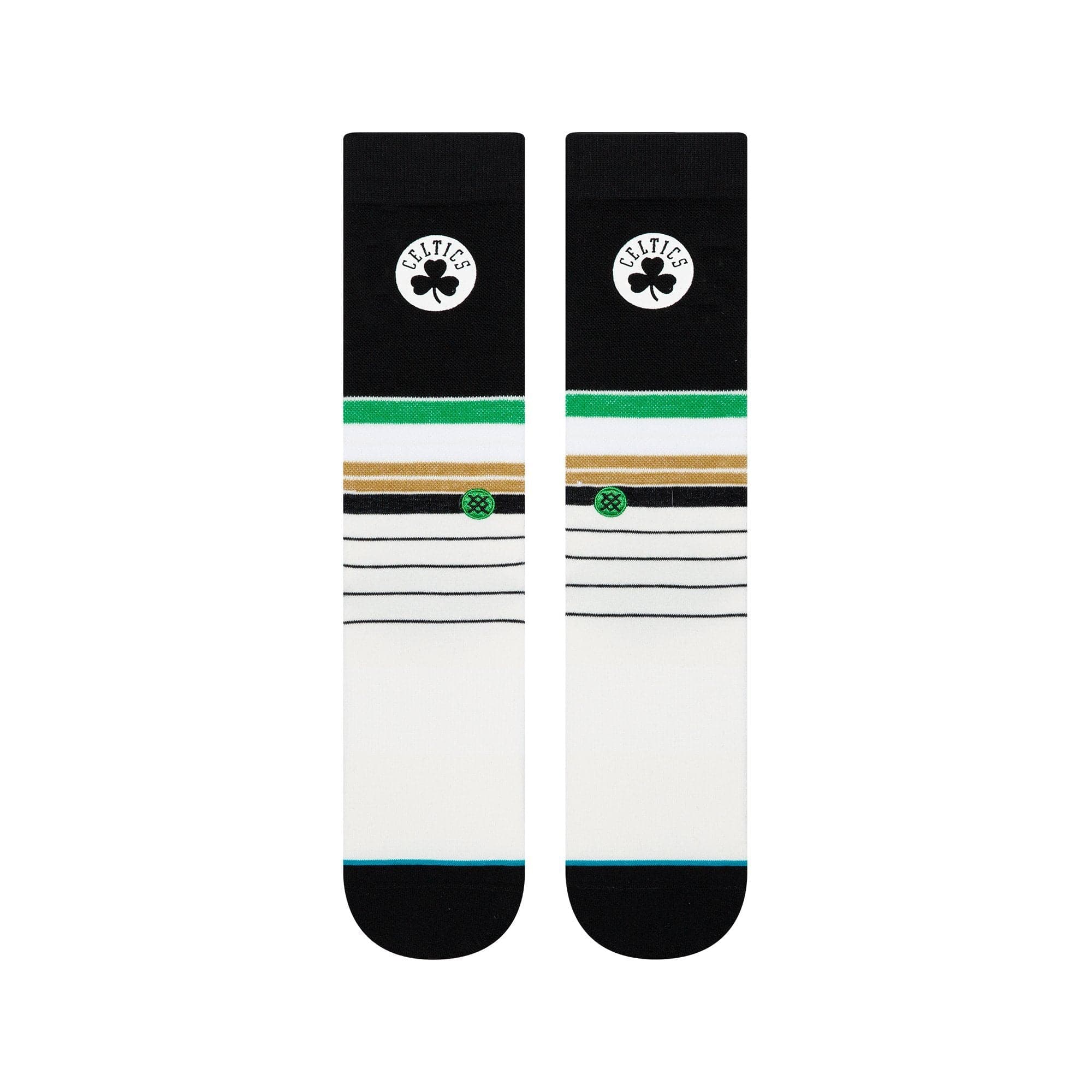 Stance Socks Boston Celtics Stance NBA Baseline Crew Socks - Black