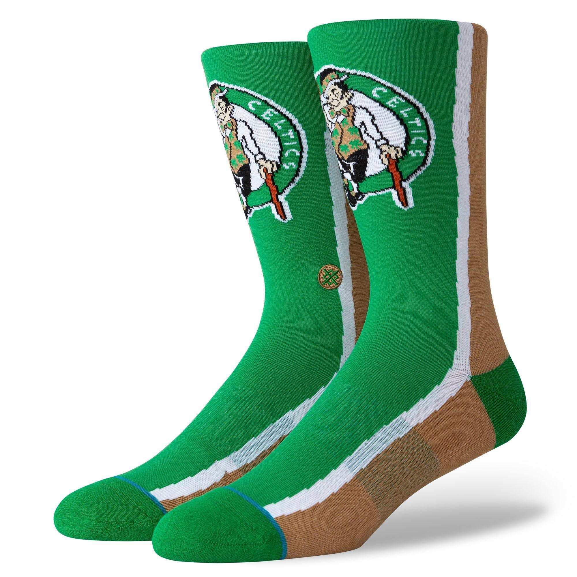 Stance Socks Boston Celtics Stance NBA HWC Warmup Crew Socks - Green
