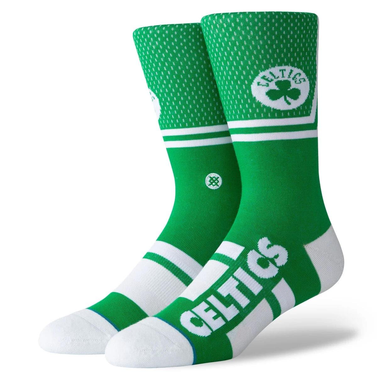 Stance Socks Large (9-12 US) Boston Celtics Stance NBA Shortcut 2 Crew Socks - Green