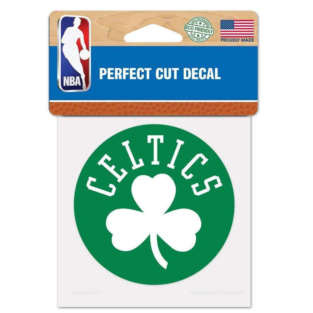 Wincraft Accessories Boston Celtics Wincraft NBA Perfect Cut 4" x 4" Decal