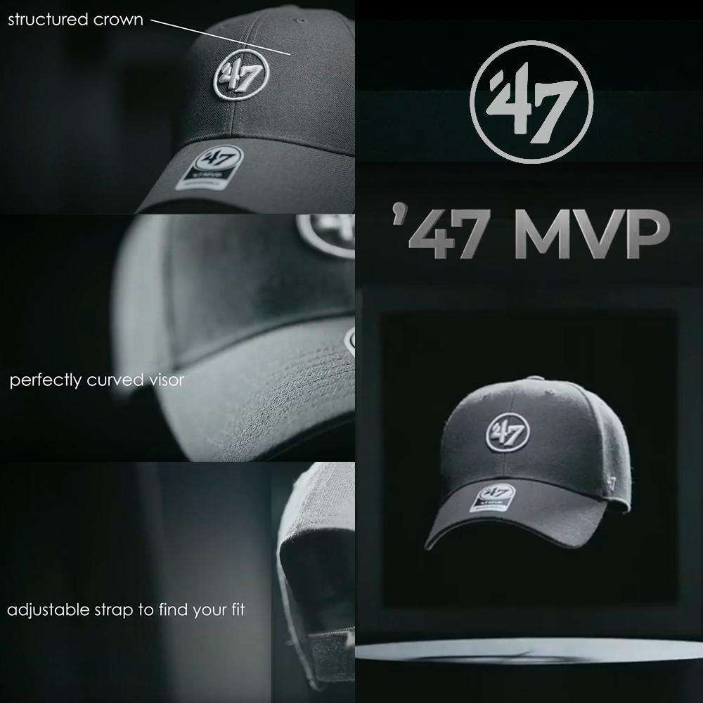 47 Brand Caps Boston Red Sox '47 MLB Blue World Series Patch MVP Snapback Hat - Navy