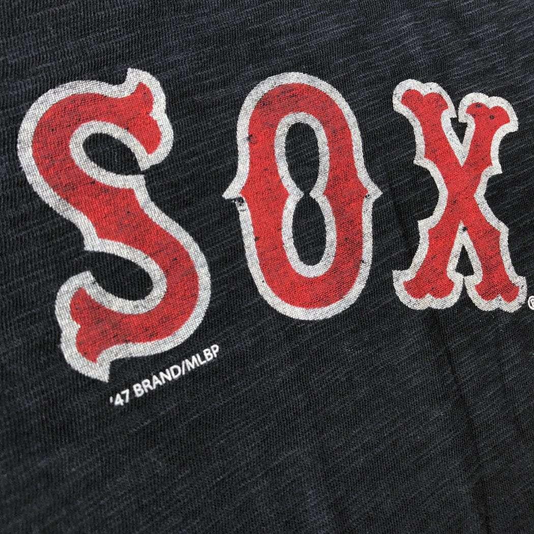 47 Brand T-Shirts L Boston Red Sox '47 MLB Scrum Logo T-Shirt - Navy