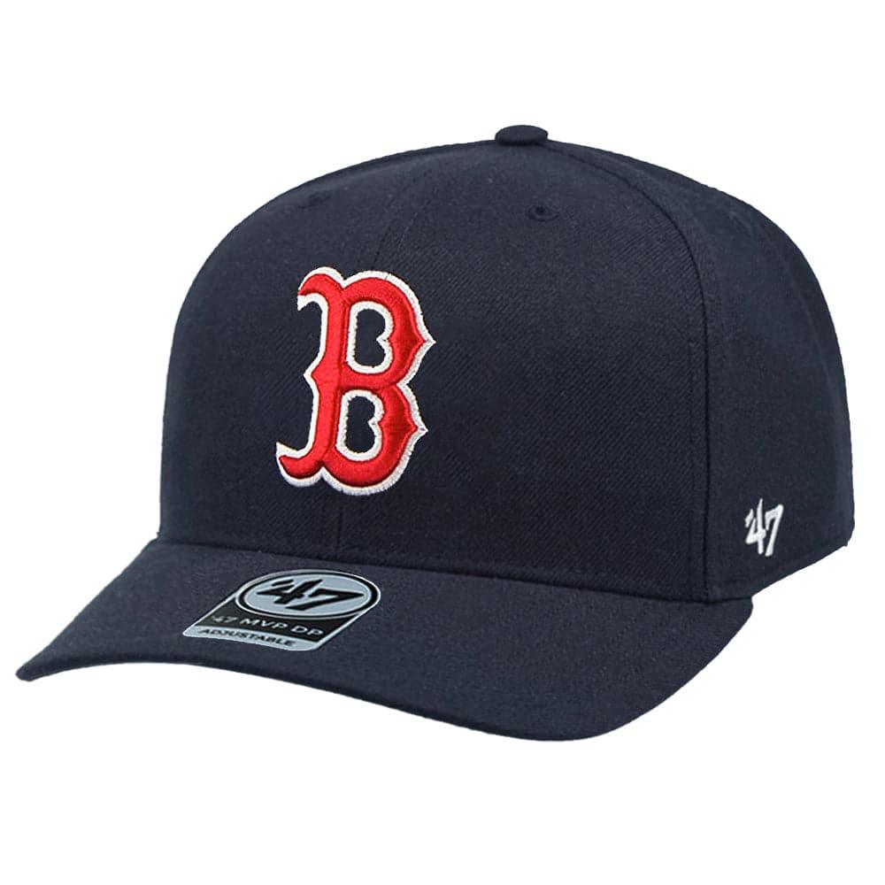 47 Brand Caps Boston Red Sox ‘47 MLB Team MVP DP Pre-Curved Snapback Hat - Navy