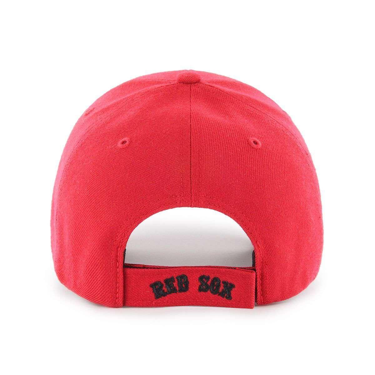 47 Brand Caps Boston Red Sox '47 MLB Tonal MVP Snapback Curve Hat - Red