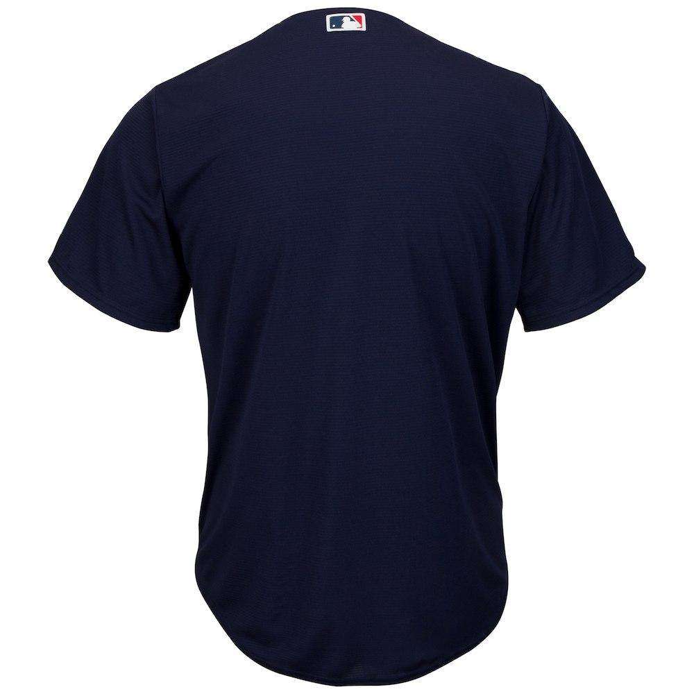 Majestic Athletic Jerseys Boston Red Sox Majestic MLB AC Cool Base Replica Jersey - Navy
