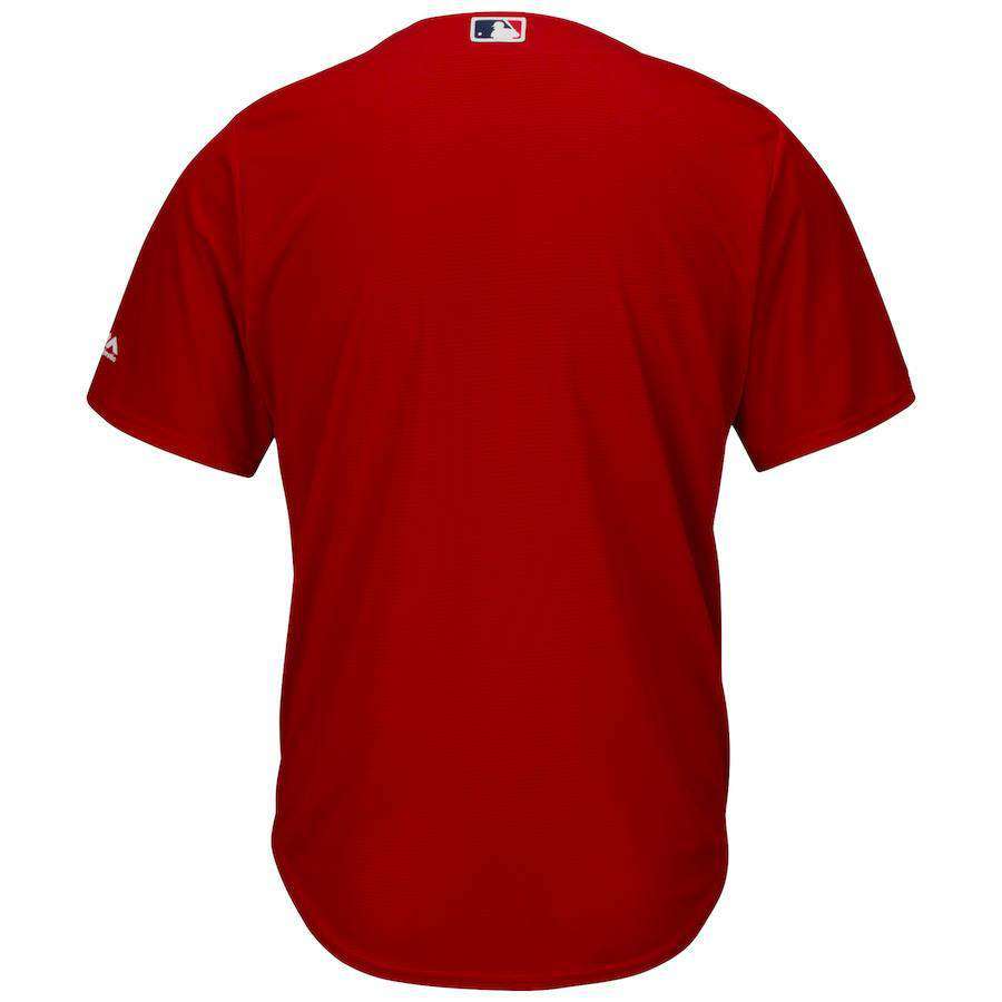 Majestic Athletic Jerseys Boston Red Sox Majestic MLB AC Cool Base Replica Jersey - Red