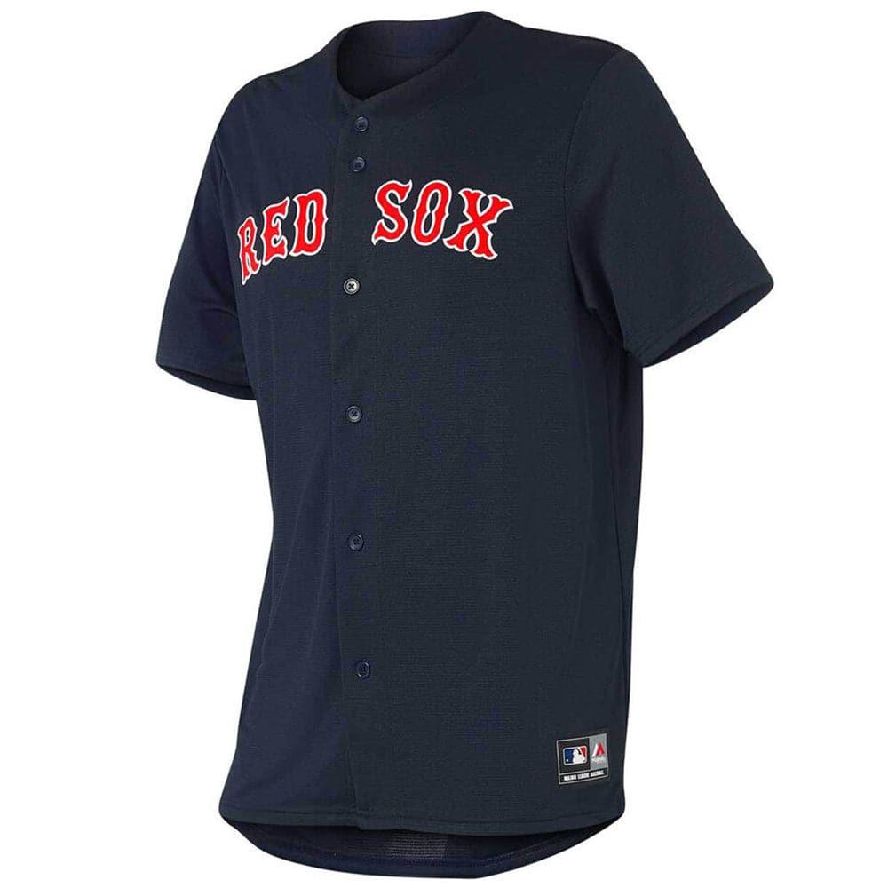 Majestic Athletic Jerseys Boston Red Sox Majestic MLB Fan Replica Jersey - Navy