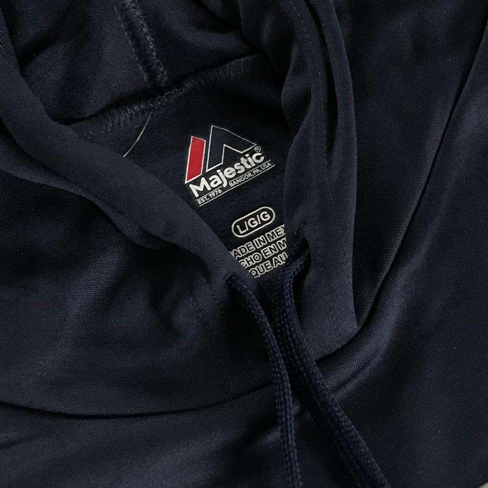 Majestic Athletic Jumpers Boston Red Sox Majestic MLB High Energy Performance Hoodie Jumper - Navy
