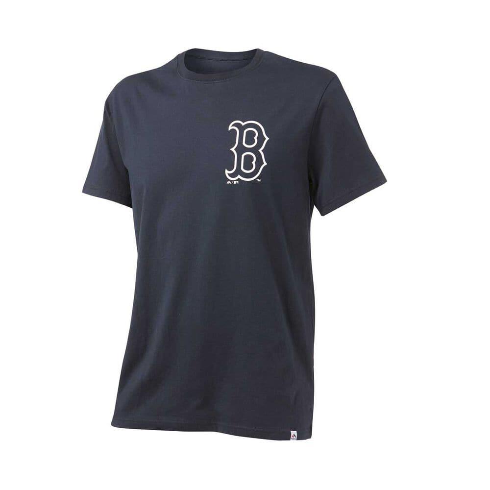 Majestic Athletic T-Shirts Boston Red Sox Majestic MLB Madison T-Shirt - Navy