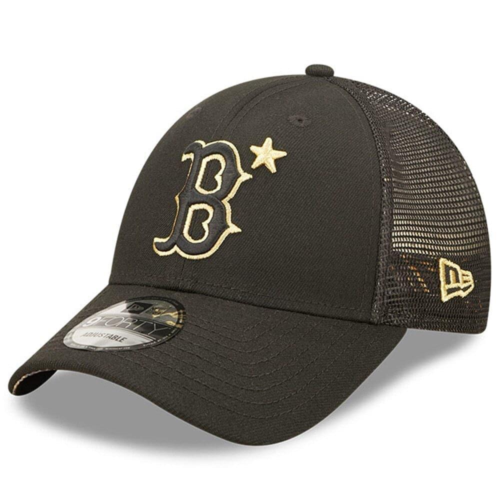 New Era Caps Boston Red Sox New Era MLB 2022 All-Star Game 9FORTY Trucker Snapback Hat - Black