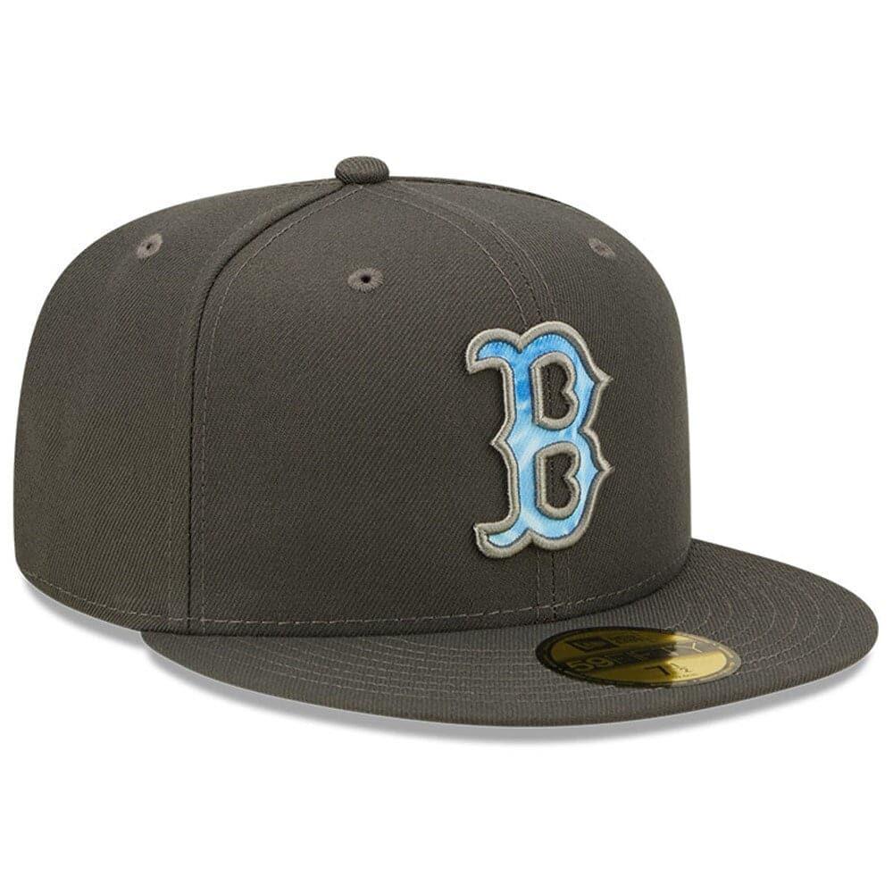 New Era Caps Boston Red Sox New Era MLB 2022 Fathers Day 59FIFTY Fitted Hat - Graphite