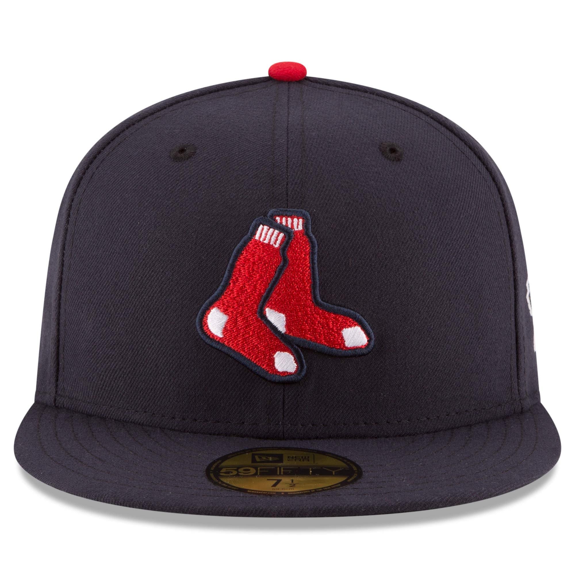 New Era Caps Boston Red Sox New Era MLB AC On-Field Alt 59FIFTY Fitted Hat - Navy