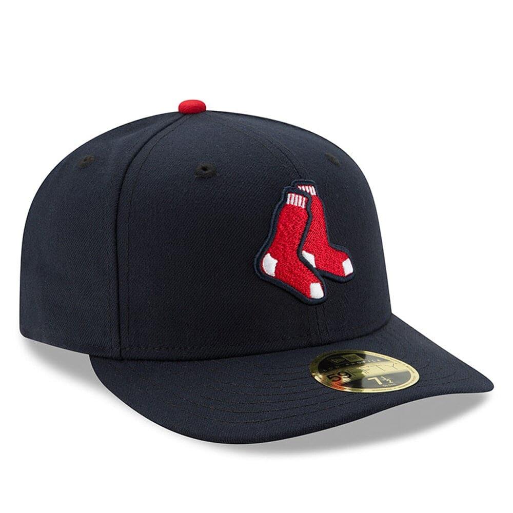 New Era Caps Boston Red Sox New Era MLB AC On-Field Alt Low Profile 59FIFTY Fitted Hat - Navy