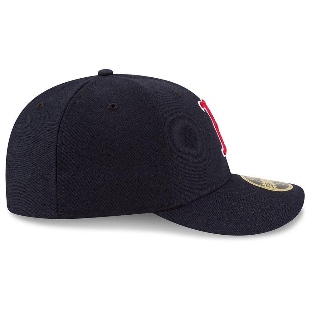 New Era Caps Boston Red Sox New Era MLB AC On-Field Game Low Profile 59FIFTY Fitted Hat - Navy