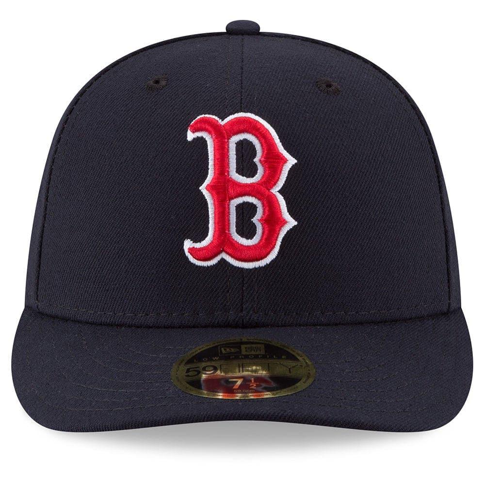 New Era Caps Boston Red Sox New Era MLB AC On-Field Game Low Profile 59FIFTY Fitted Hat - Navy