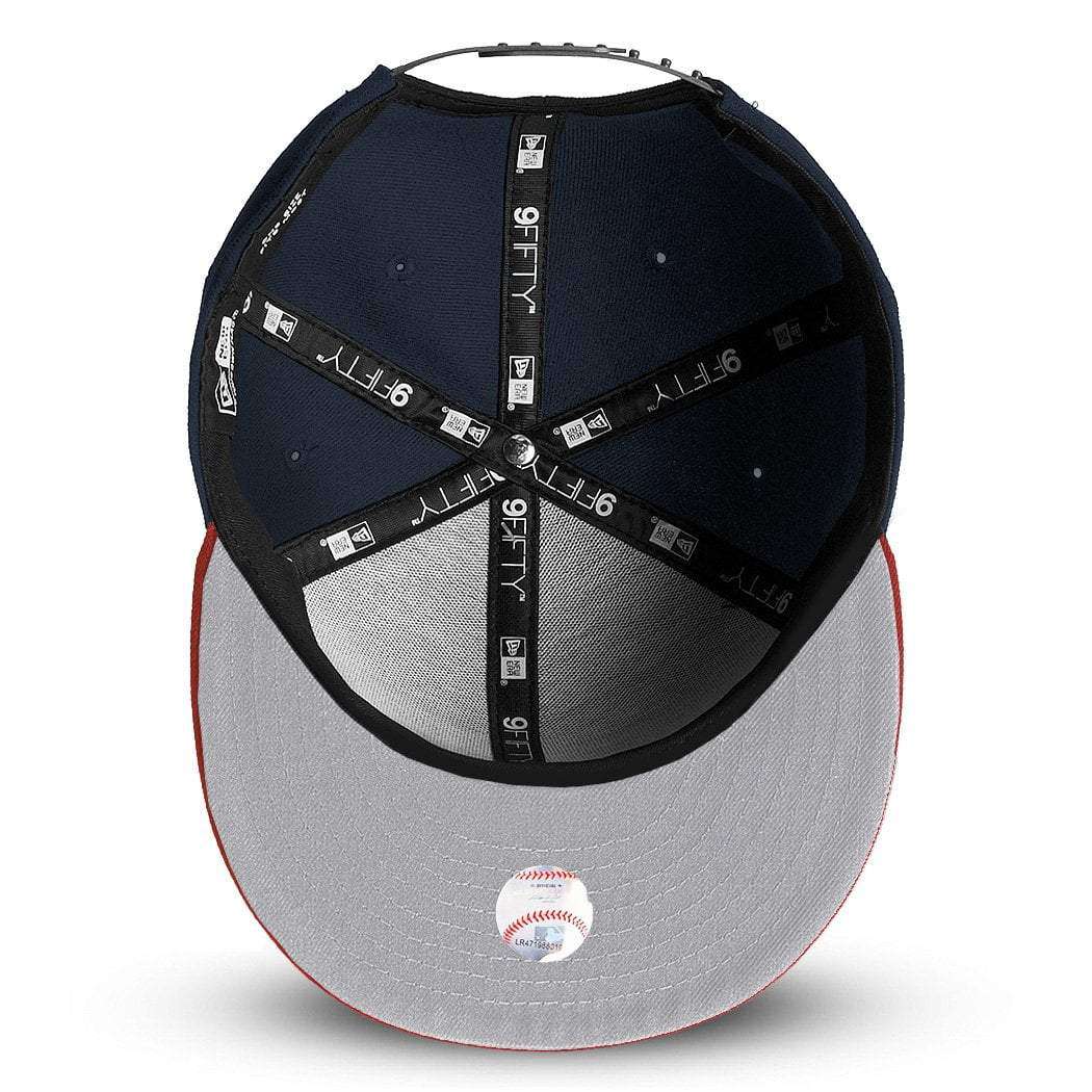 New Era Caps Boston Red Sox New Era MLB Alt Logo 9FIFTY Snapback Hat - Navy