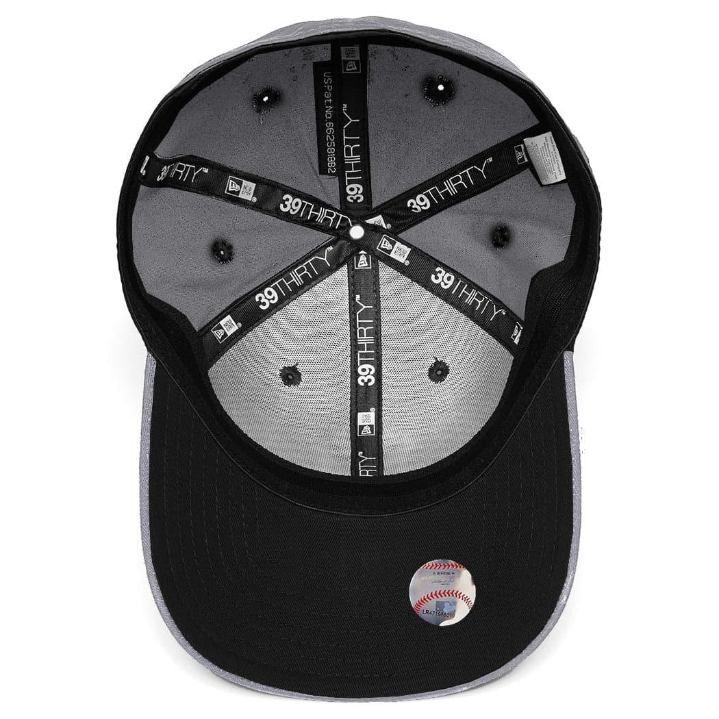 New Era Caps Boston Red Sox New Era MLB Team 39THIRTY Flex Fit Curve Hat - Grey