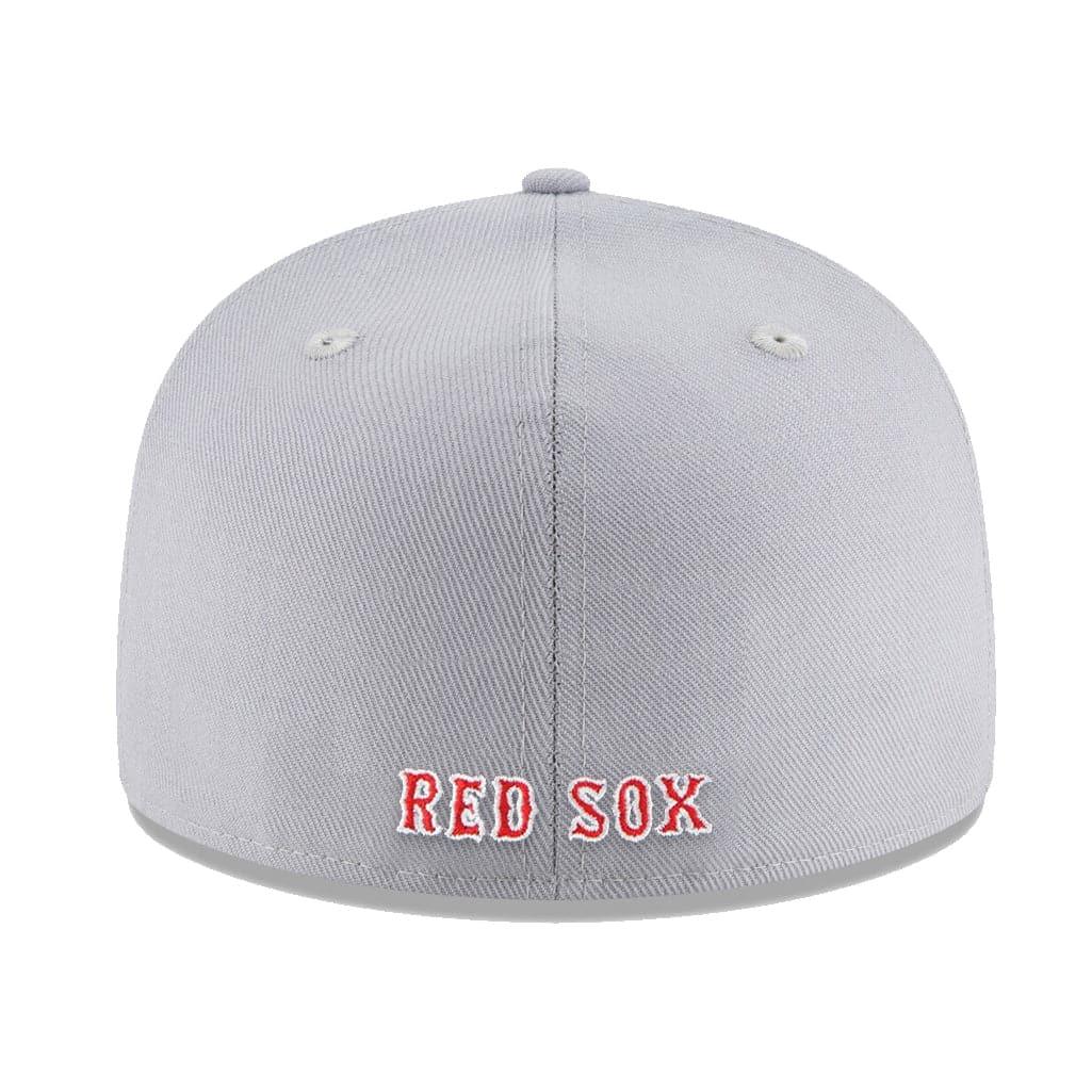 New Era Caps Boston Red Sox New Era MLB Team 59FIFTY Fitted Hat - Grey