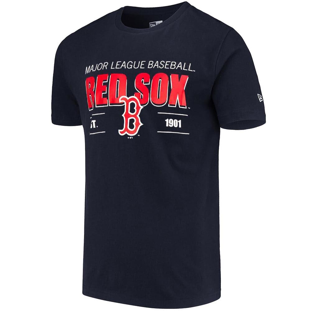 New Era T-Shirts Boston Red Sox New Era MLB Team Frontline T-Shirt - Navy