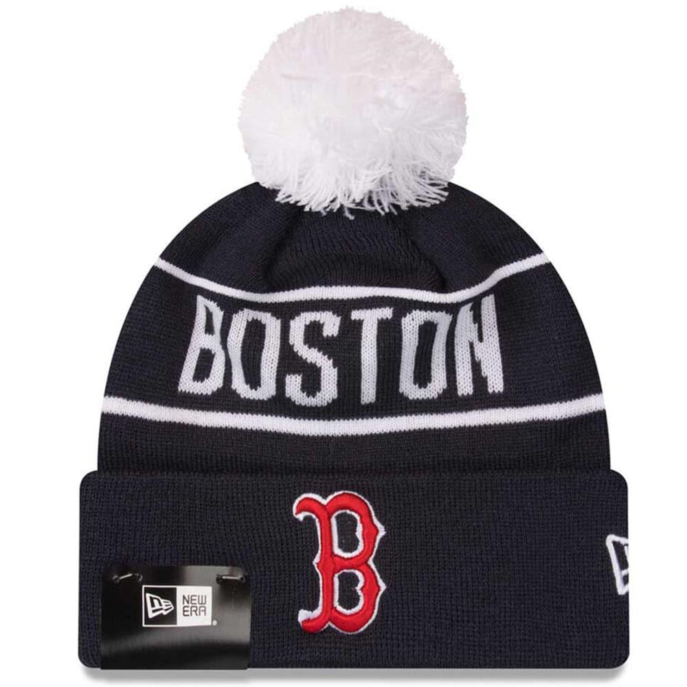 New Era Beanies Boston Red Sox New Era MLB Team Home Run Knit Beanie - Navy