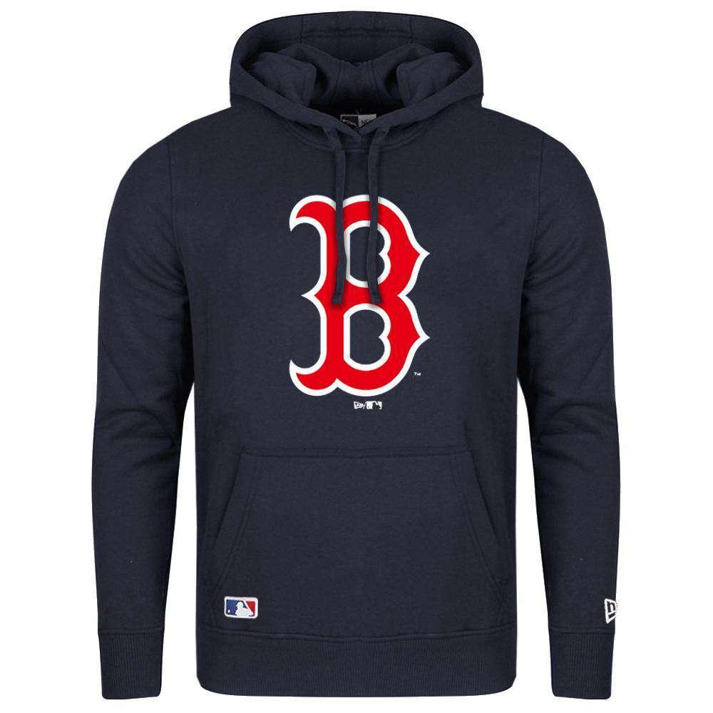 New Era Jumpers Boston Red Sox New Era MLB Team Logo Hoodie Jumper - Navy
