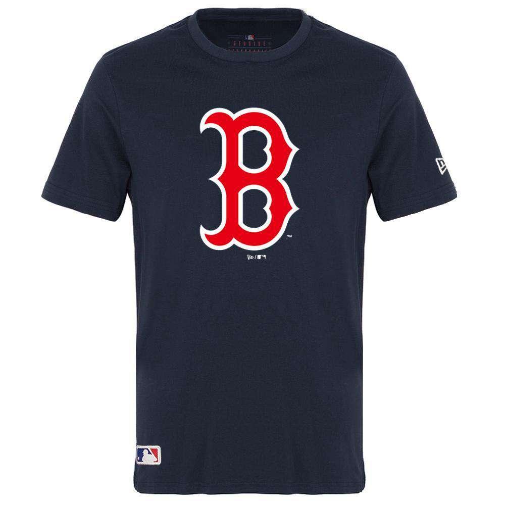 New Era T-Shirts Boston Red Sox New Era MLB Team Logo T-Shirt - Navy