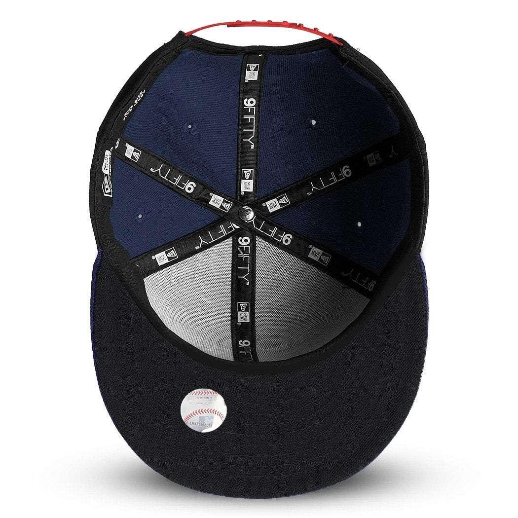 New Era Caps Boston Red Sox New Era MLB Team Pre-Curved 9FIFTY Snapback Hat - Navy