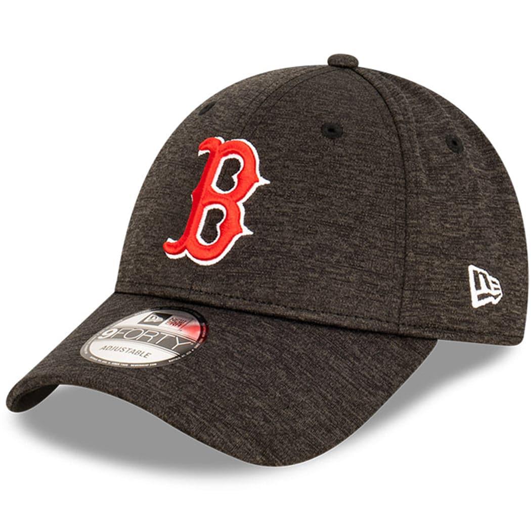 New Era Caps Boston Red Sox New Era MLB Team Shadow Tech 9FORTY Cloth Strap Hat - Graphite