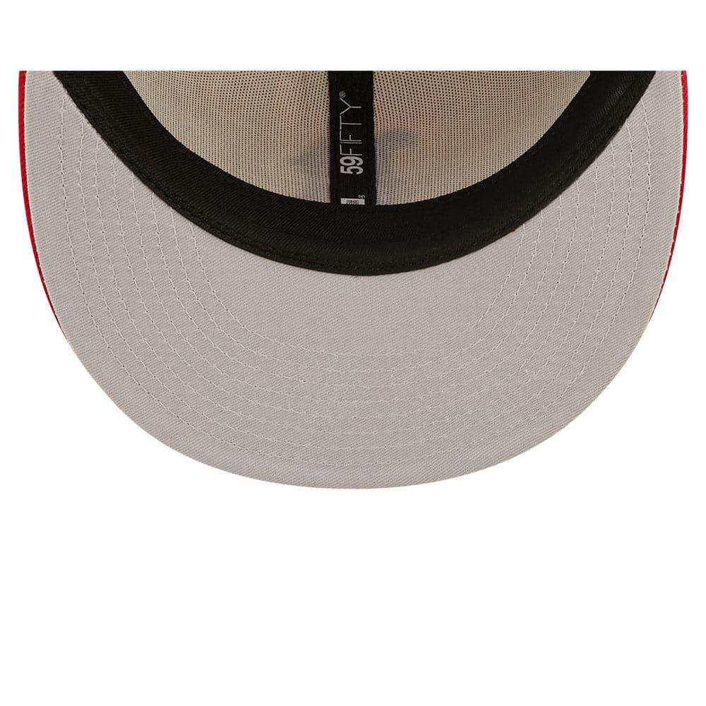 New Era Caps Boston Red Sox New Era MLB Tonal 2-Tone 59FIFTY Fitted Hat  - Red