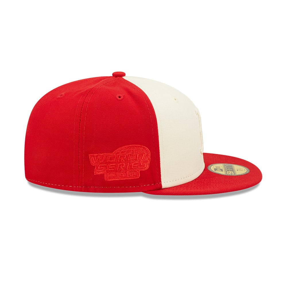 New Era Caps Boston Red Sox New Era MLB Tonal 2-Tone 59FIFTY Fitted Hat  - Red