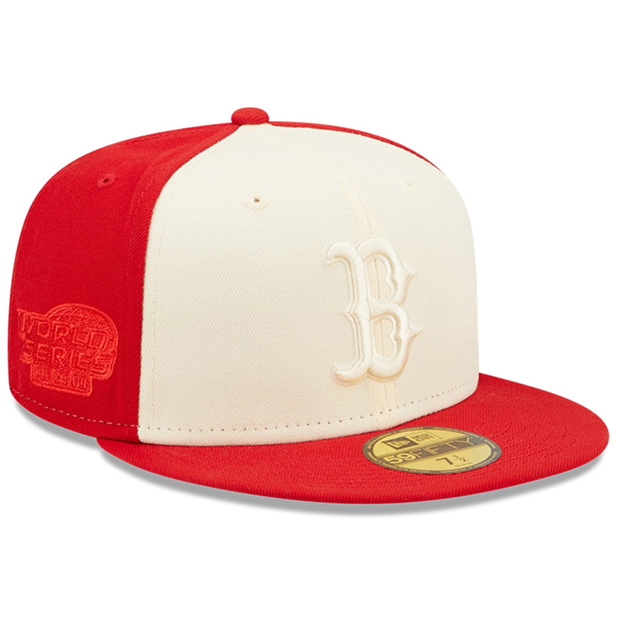 New Era Caps Boston Red Sox New Era MLB Tonal 2-Tone 59FIFTY Fitted Hat  - Red
