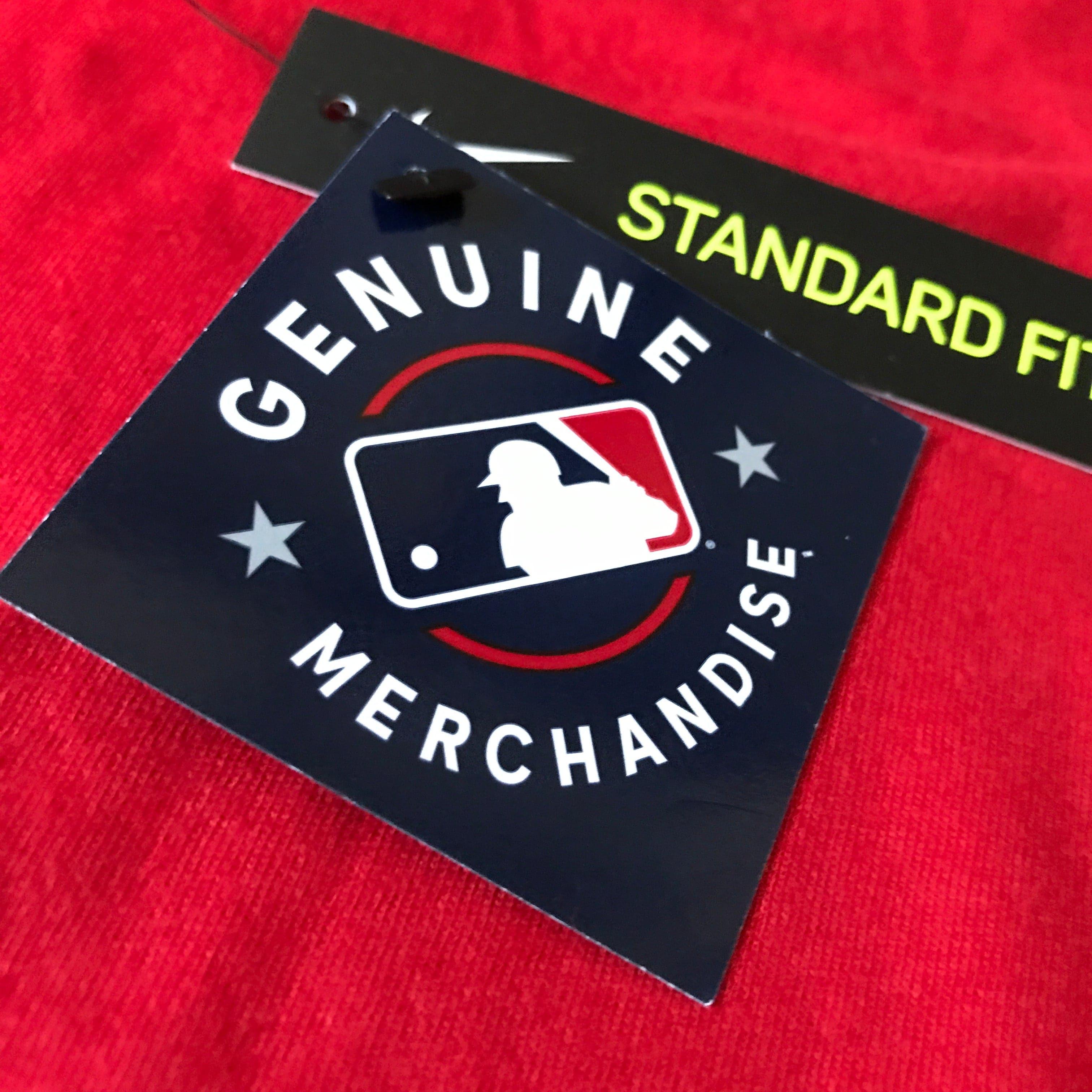 Nike T-Shirts Boston Red Sox Nike MLB Wordmark T-Shirt - Red